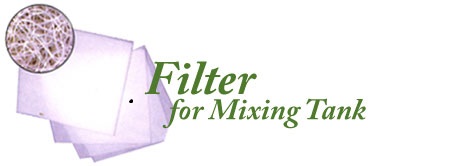 Filter for Mixing Tank